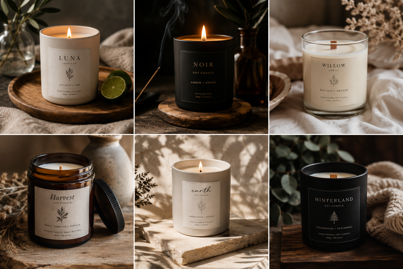 Hand-Poured Soy Candle